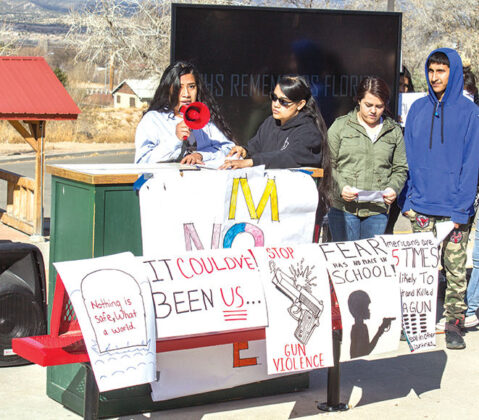 High School Students Stage Walkout to Protest Gun Violence | Rio Grande Sun