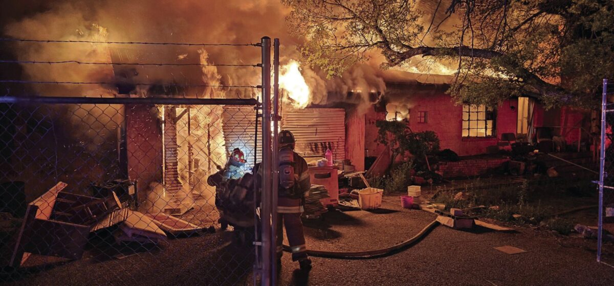 Fire Destroys San Pedro Home | Rio Grande Sun