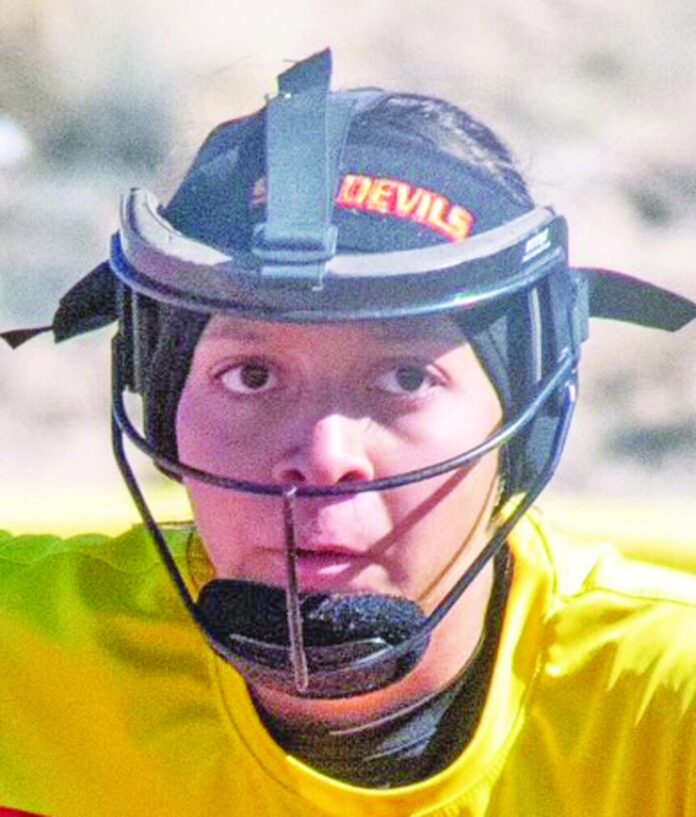 SUn EV softball Aliah Villalobos mug