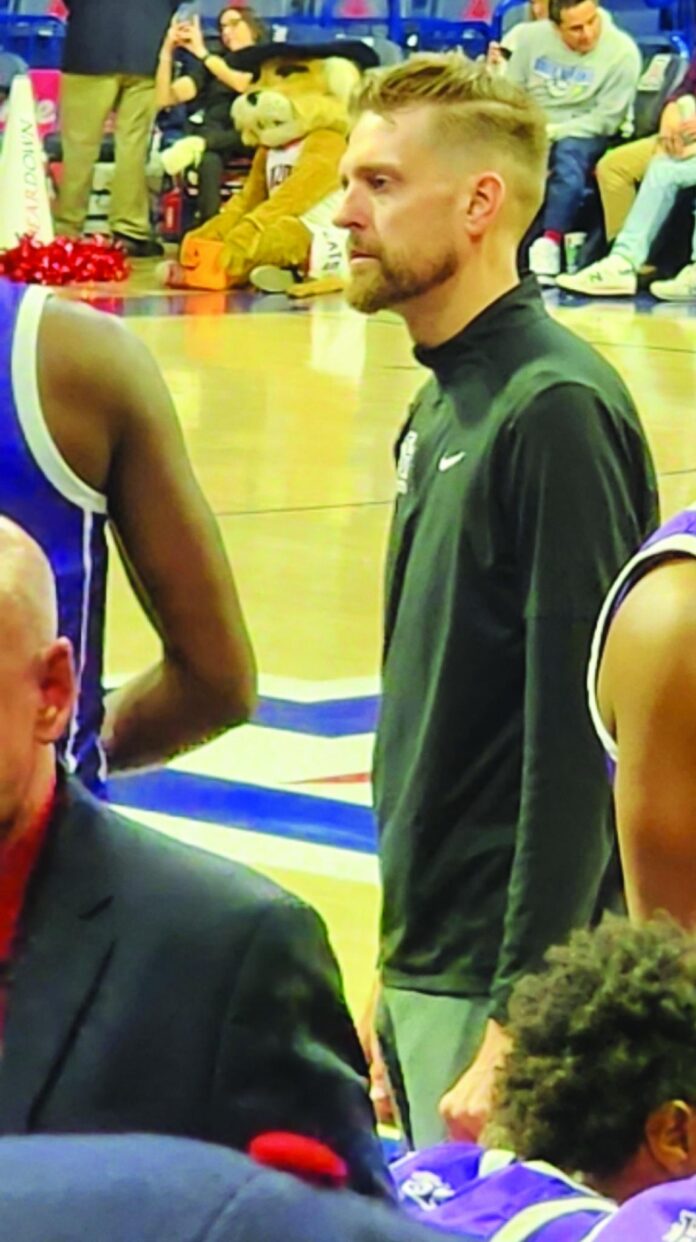 (Photo Courtesy New Mexico Highlands University)Former New Mexico Highlands assistant coach Andrew Davison has been named the new Española Valley boys basketball coach.