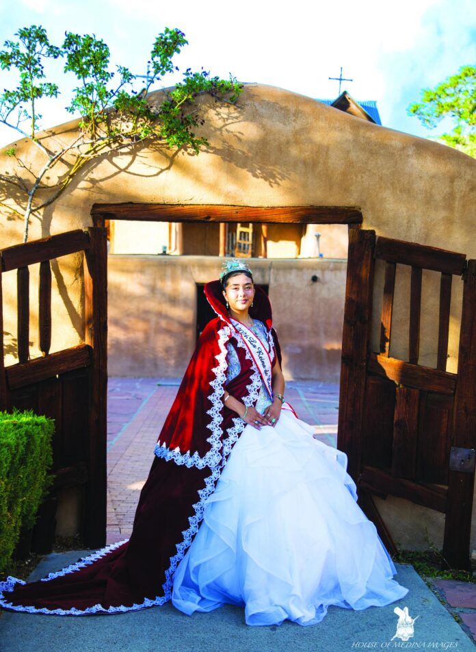 Monroe Martinez y Salazar is La Reina de la Fiesta del Valle de Española this year.
