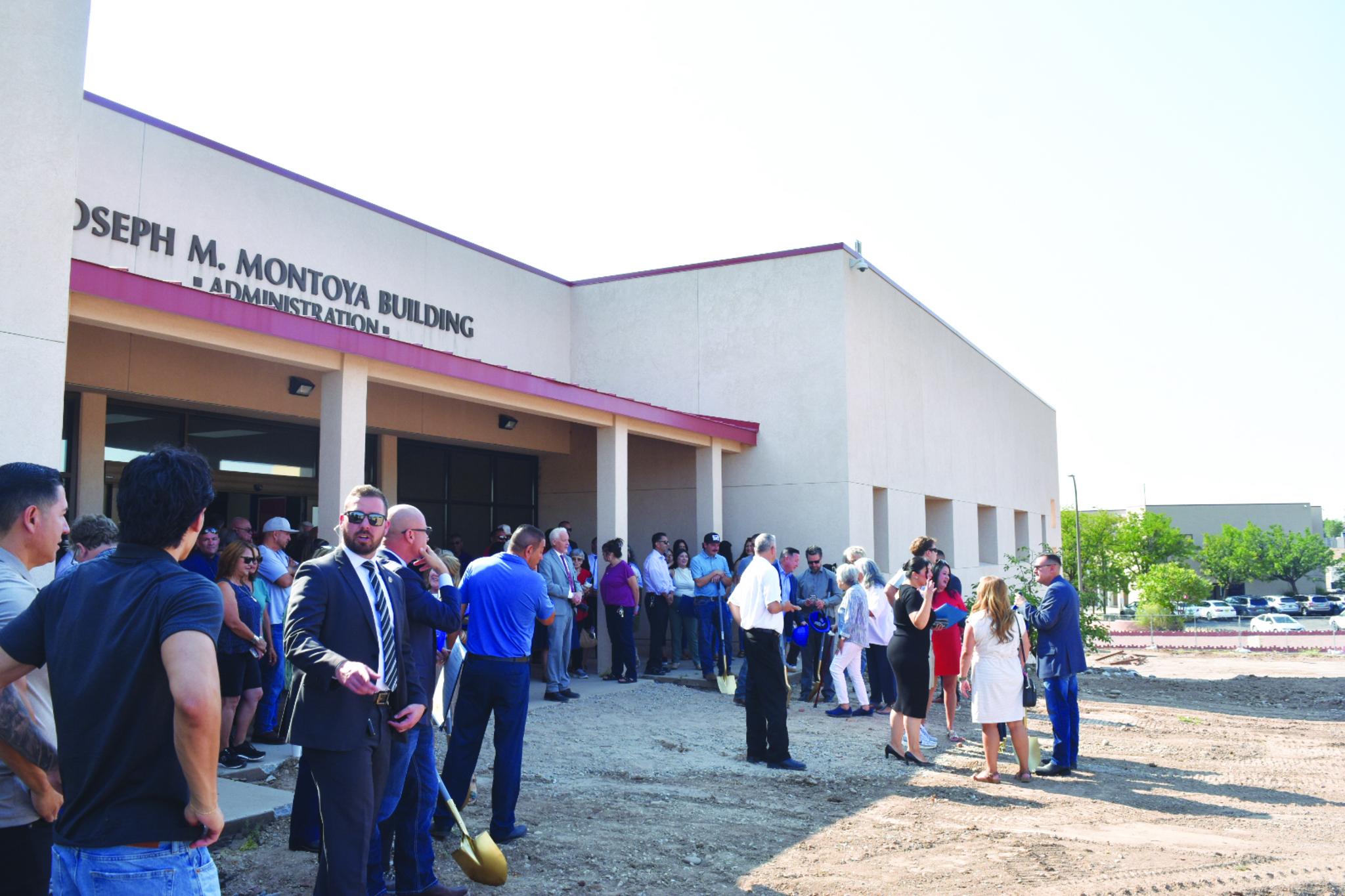 Martinez Remembered as Ground Broken on College Amphitheater