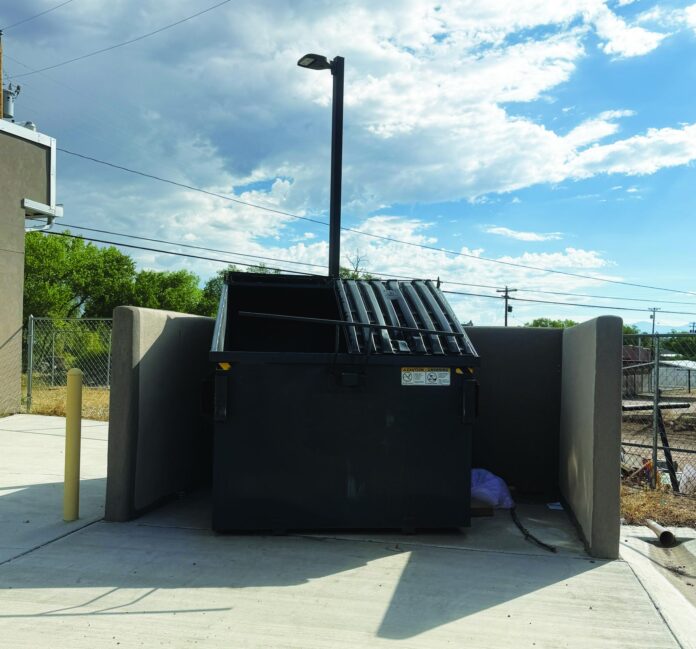 The NCSWA will begin charging businesses an extra $65 for additional waste pick-up from dumpsters like these.