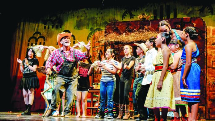 Roger Montoya plays Tio Ofelio in the Moving Arts performance El Agua es Vida, Aug. 9 at the Lensic in Santa Fe.