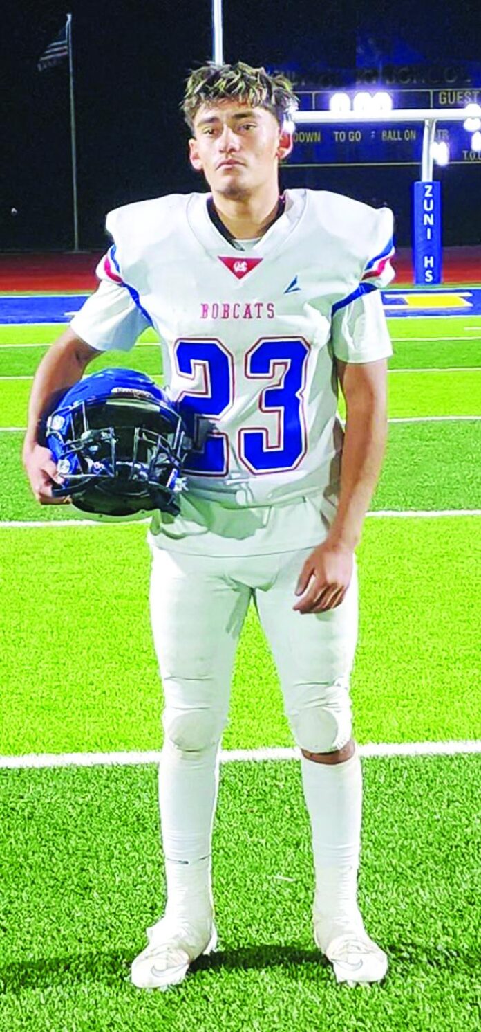 McCurdy senior Ivan Aragon recently received an offer to play at Bethel College in Kansas.