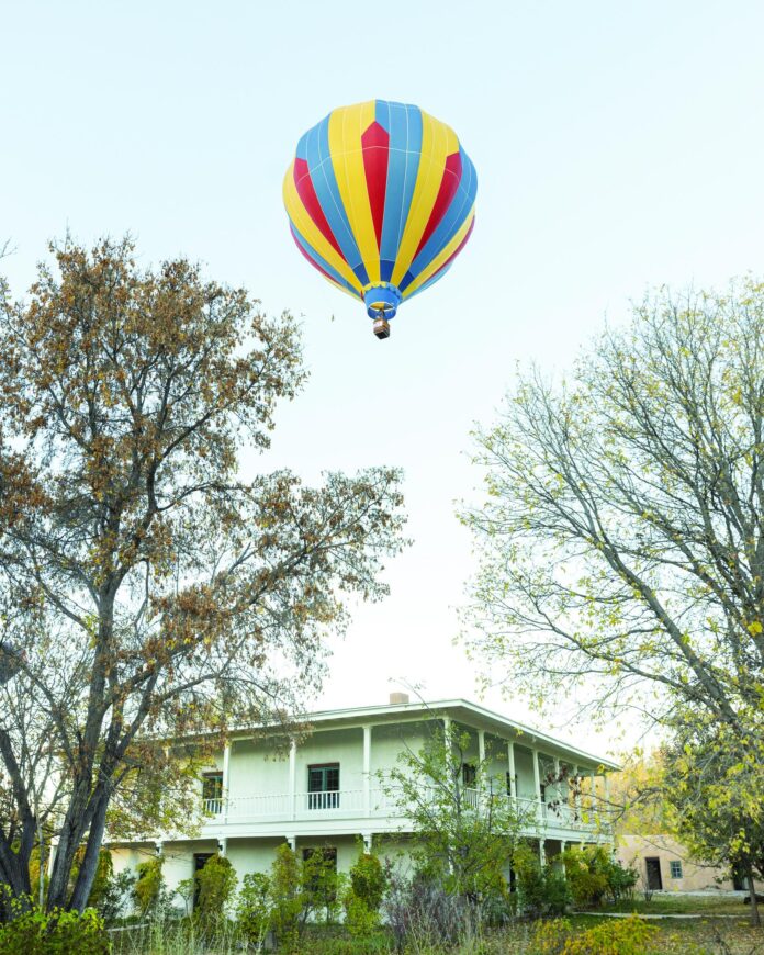 Balloons will dot the sky this weekend over Los Luceros Historic Site in Alcalde.